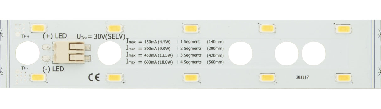 LED Platinen Modul 18 NW (Neutral Weiss) - IP20, CRI/RA 90+