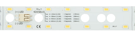 Foto: LED Platinen Modul 25 UWW (Ultra Warm Weiss)-IP20,CRI/RA 90+