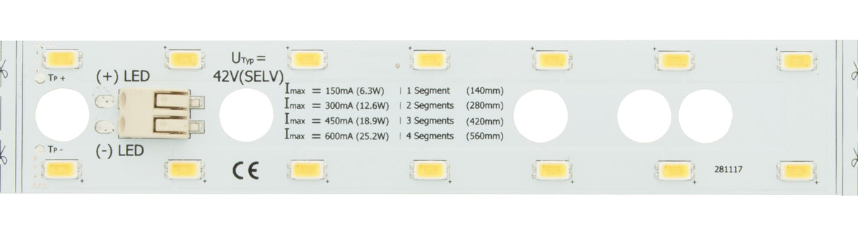 LED Platinen Modul 25 WW (Warm Weiss) - IP20, CRI/RA 90+