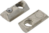 T-Nut Stein mit Stopper und M8x1,25mm Gewinde f. 30mm Profil
