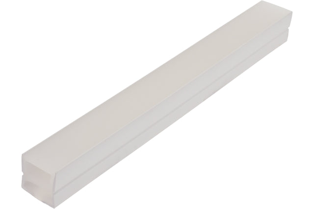 LED Silikonprofil 16 x 16 mm, weiss - opal, je Meter