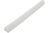 LED Silikonprofil Rund 16 x 16 mm / weiss - opal, per m