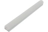 LED Silikonprofil Rund 19 x 19 mm / weiss - opal, per m