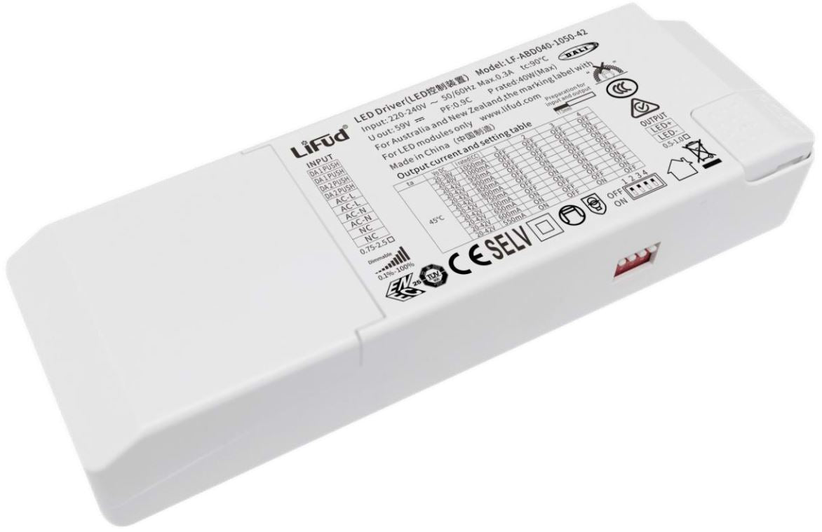 LED Treiber 33W 850mA DALI-2 AC/DC für Serie LANO