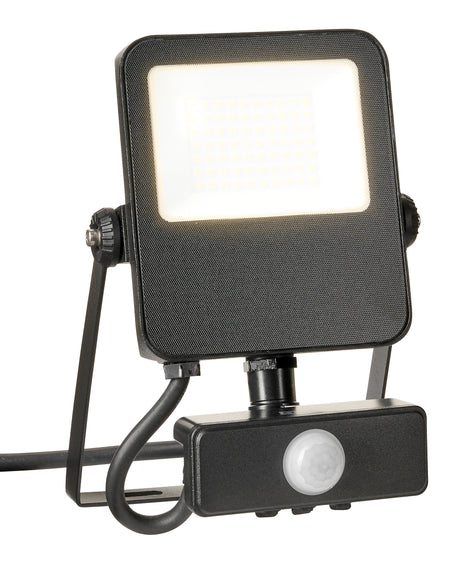 Foto: CAPRI LED Basic 30W, 3300lm, 4000K, Sensor, IP65, schwarz