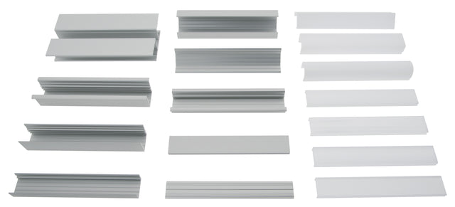 Foto: LED Profil Musterset TB & SP Serie