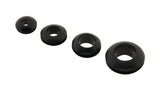 Foto: Gummi Kabeldurchführung schwarz Montageloch 8mm Innen 6mm