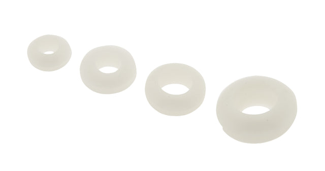 Foto: Gummi Kabeldurchführung weiss Montageloch 8mm Innen 6mm