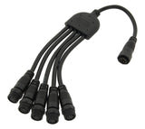 Foto: LED Anschlusskabel Verteiler 5 fach - 5 polig 0,5mm², IP66
