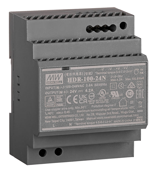 Netzteil Meanwell, geregelt, REG, 230VAC/24VDC 4,2A 100W
