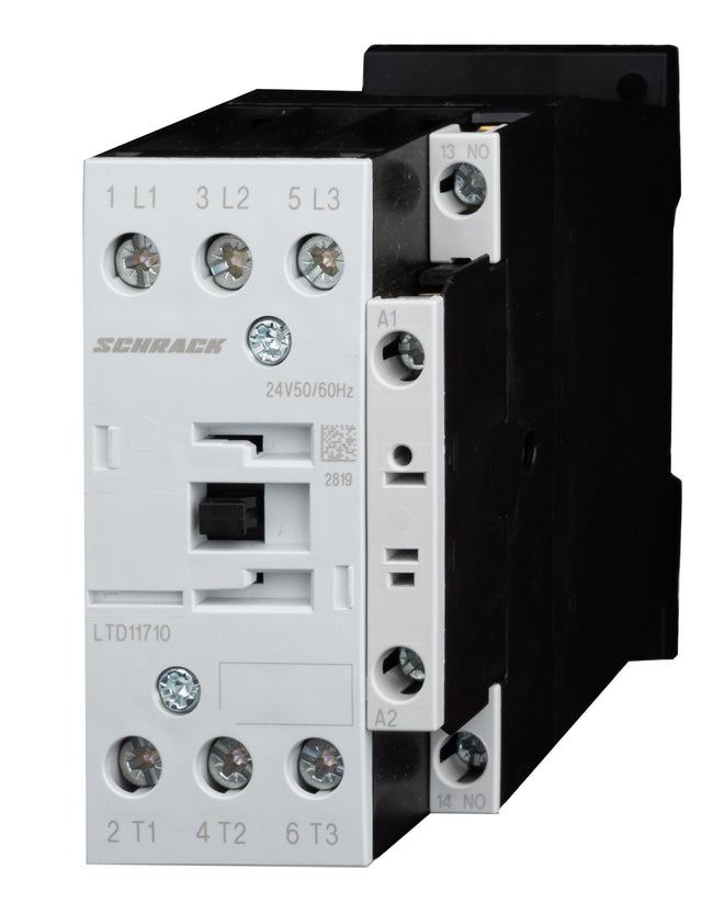 Leistungsschütz, 7,5kW/400V/18A, 1 Schließer, Spule 24VAC