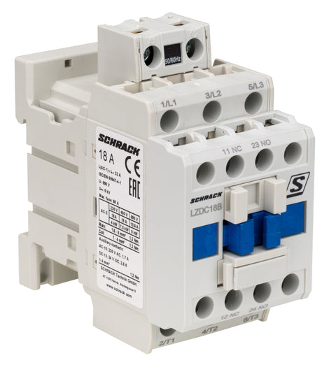 Foto: Schütz 3-polig, CUBICO Classic, 7,5kW, 18A, 1S+1Ö, 230VAC