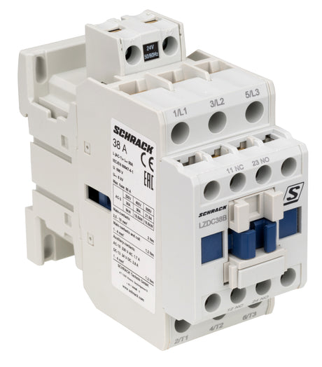 Foto: Schütz 3-polig, CUBICO Classic, 18,5kW, 38A, 1S+1Ö, 24VAC