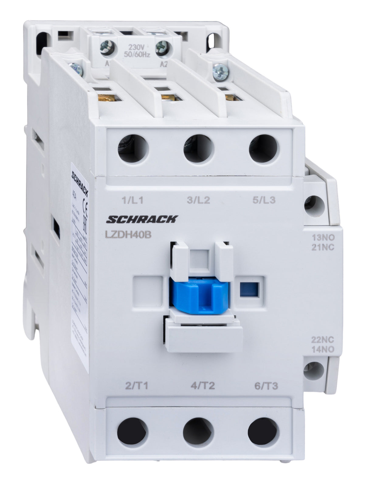 Schütz 3-polig, CUBICO High, 18,5kW, 40A, 1S+1Ö, 24VAC