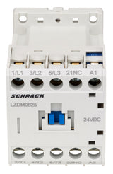 Foto: Schütz 3-polig, CUBICO Mini, 2,2kW, 6A, 1Ö, 24VDC
