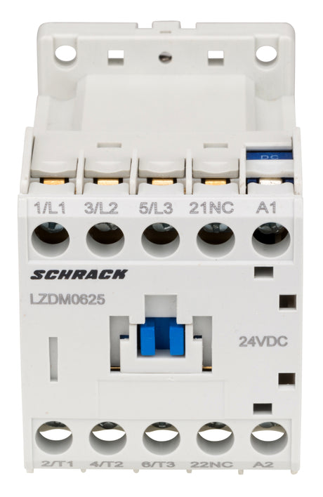 Foto: Schütz 3-polig, CUBICO Mini, 2,2kW, 6A, 1Ö, 24VDC