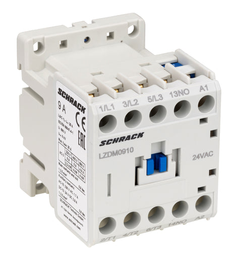 Foto: Schütz 3-polig, CUBICO Mini, 4kW, 9A, 1S, 24VAC