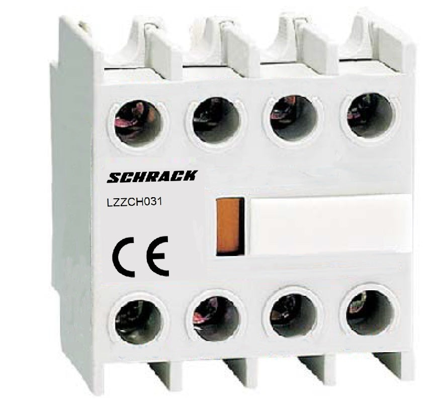 Front Hilfskontaktblock für CUBICO Classic/High, 3S+1Ö