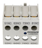 Foto: Front Hilfskontaktblock für Schütz CUBICO Mini, 2S+2Ö