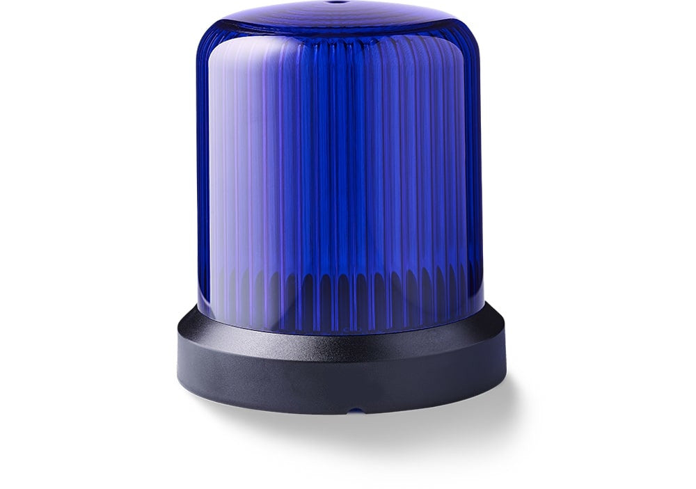 LED Dauer-/Blink- und Drehleuchte, 110-240VAC, blau