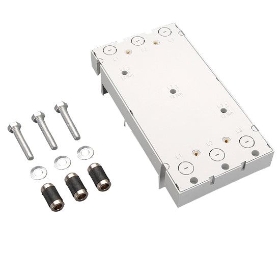Foto: 60mm Sammelschienenadapter 250A für MC2, 3-polig (32140)