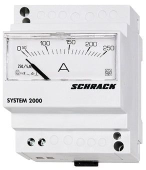 Foto: Amperemeter, Reiheneinbau, AC, 10A, direkt