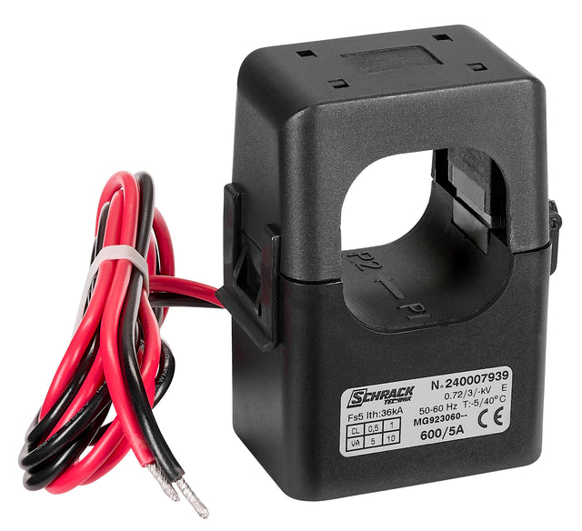 Klappwandler für Kabel 36mm , 600/5A , Klasse 0,5