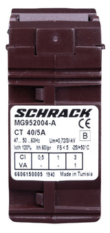 Durchsteckstromwandler für Kabel 21mm, 40/5A, Klasse 3