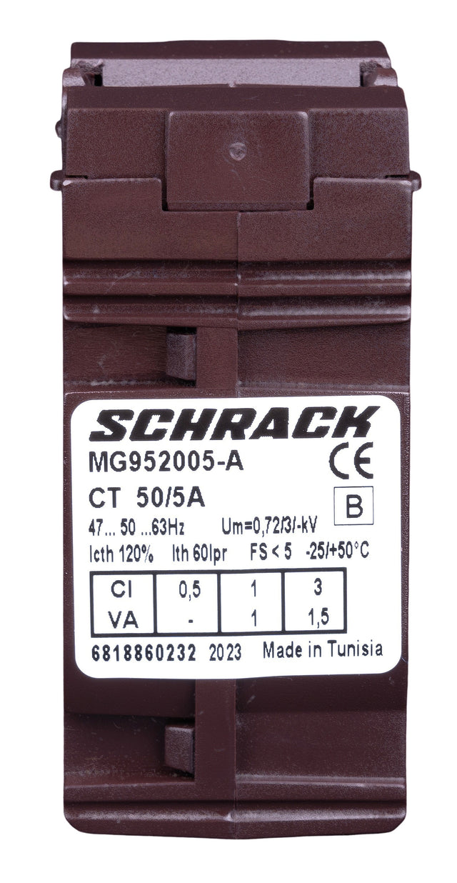 Durchsteckstromwandler für Kabel 21mm, 50/5A, Klasse 1