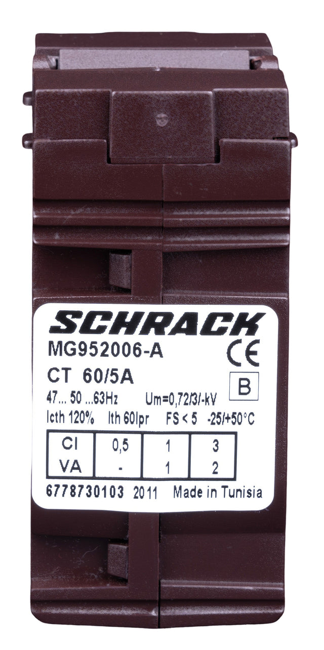 Durchsteckstromwandler für Kabel 21mm, 60/5A, Klasse 1
