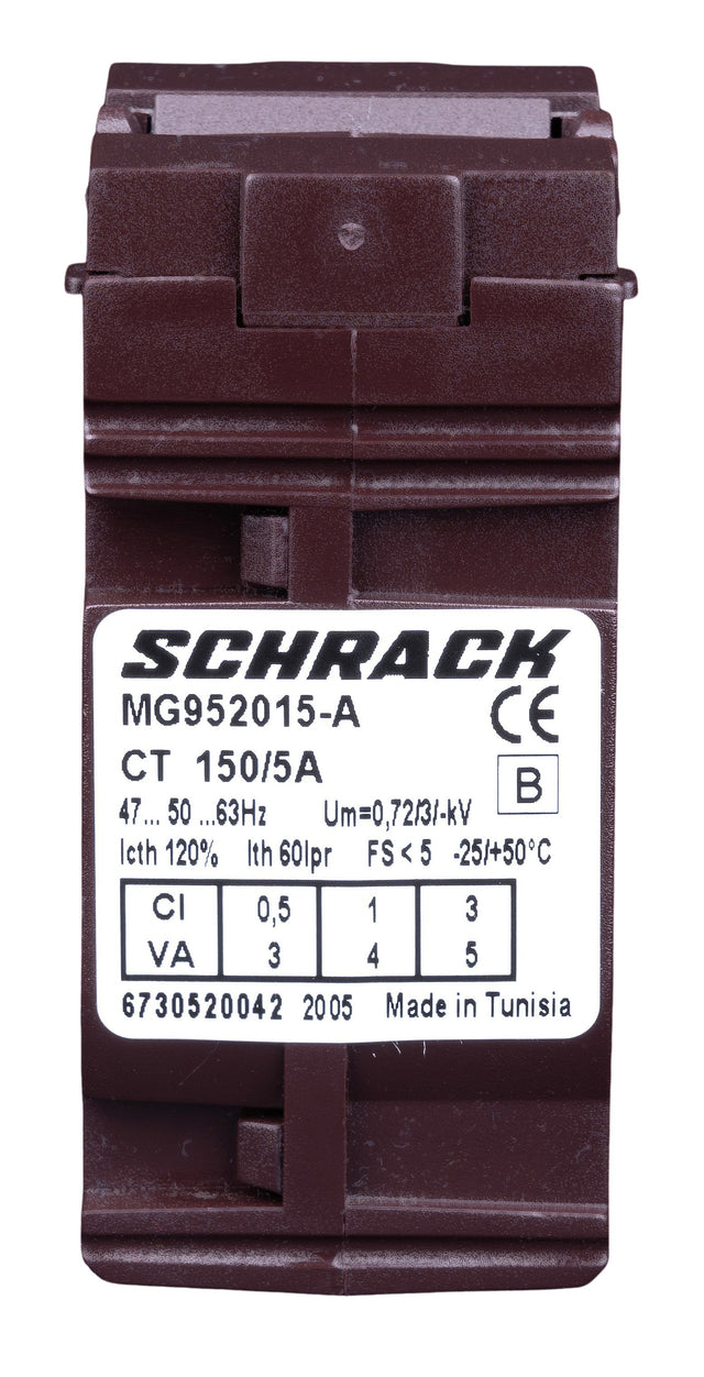Durchsteckstromwandler für Kabel 21mm, 150/5A, Klasse 0,5