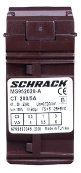 Durchsteckstromwandler für Kabel 21mm, 200/5A, Klasse 0,5