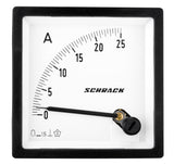 Foto: Amperemeter, 72x72mm, 60A DC, Direkt