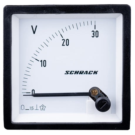 Foto: Voltmeter, 72x72mm, 30VDC