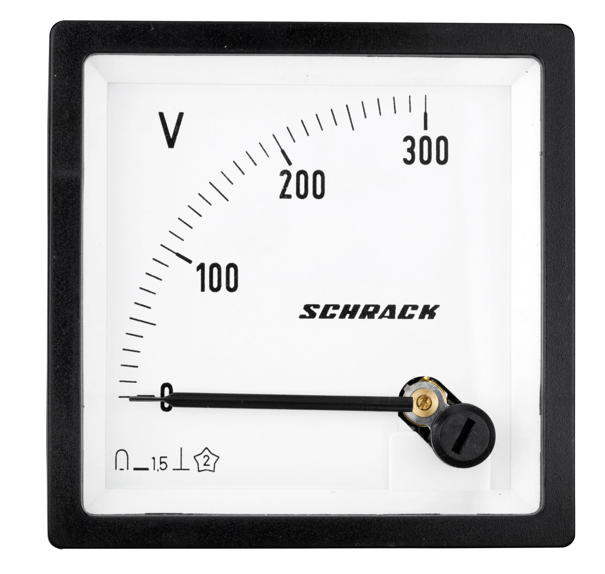 Voltmeter, 72x72mm, 300VDC