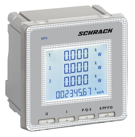 Netzanalysator MF9, 96x96mm, mit RS 485 - Schnittstelle