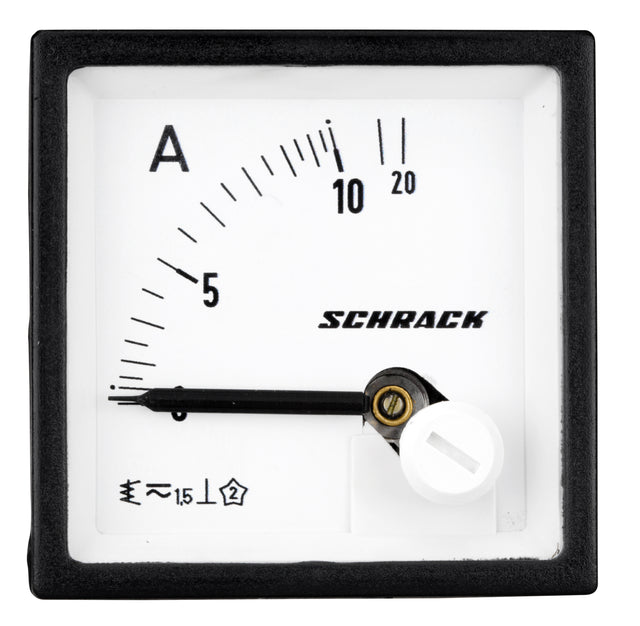 Foto: Amperemeter, 48x48mm, 10A AC Direktmessung