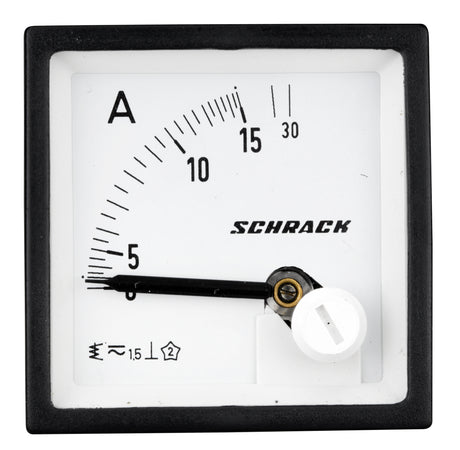 Foto: Amperemeter, 48x48mm, 15A AC Direktmessung