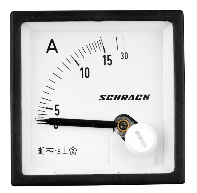 Foto: Amperemeter, 48x48mm, 15A AC Direktmessung