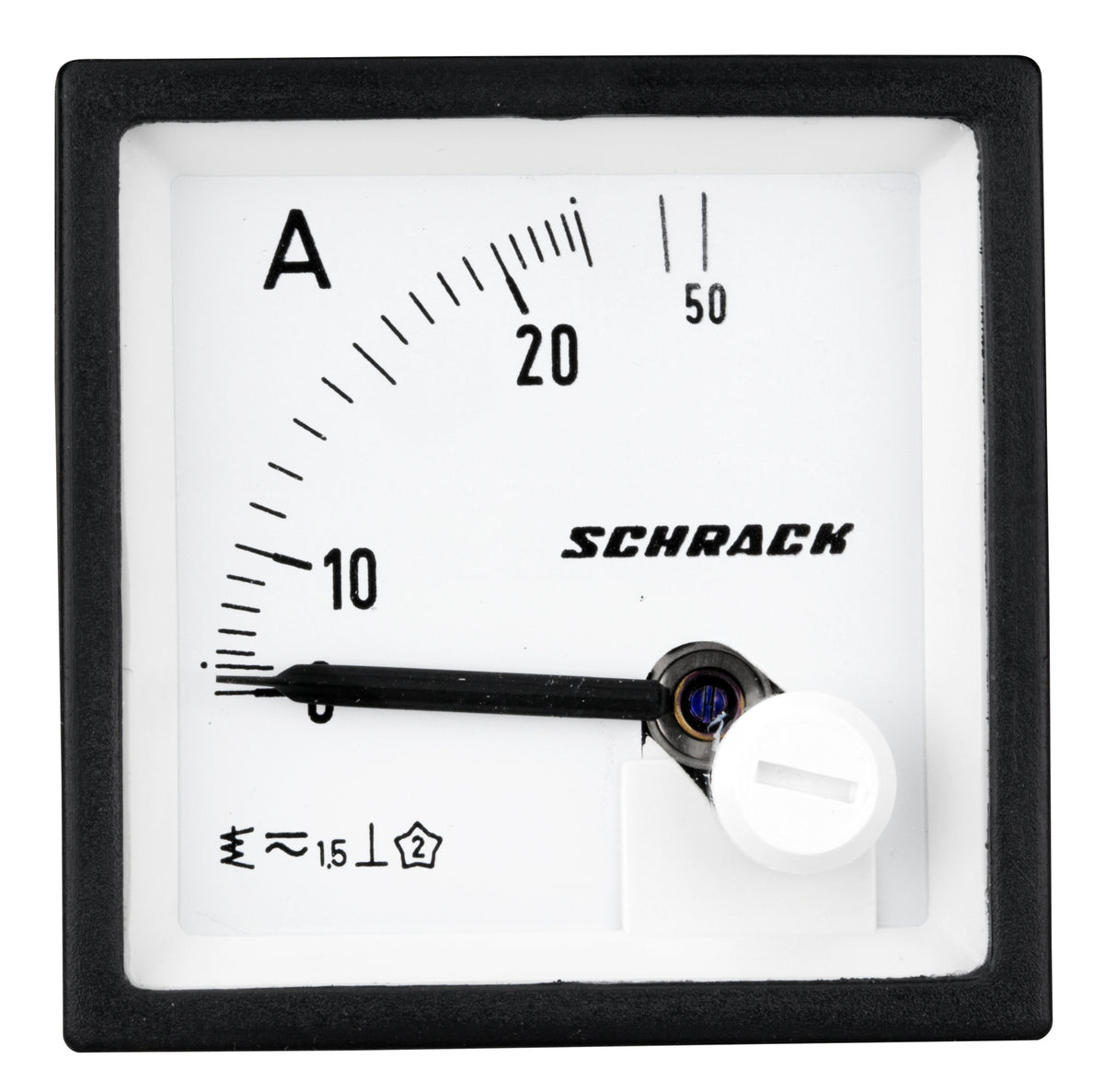 Amperemeter, 48x48mm, 25A AC Direktmessung