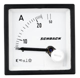 Foto: Amperemeter, 48x48mm, 25A AC Direktmessung