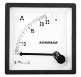 Foto: Amperemeter, 72x72mm, 25A AC Direktmessung