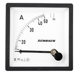 Foto: Amperemeter, 72x72mm, 50A AC Direktmessung