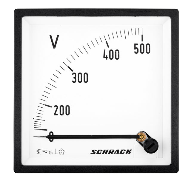 Foto: Voltmeter, 96x96mm, 500V AC