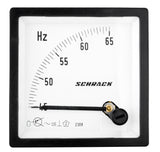Zeigerfrequenzmesser, 72x72mm, 45-65Hz, 230VAC