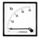Zeigerfrequenzmesser, 96x96mm, 45 to 65Hz, 230VAC