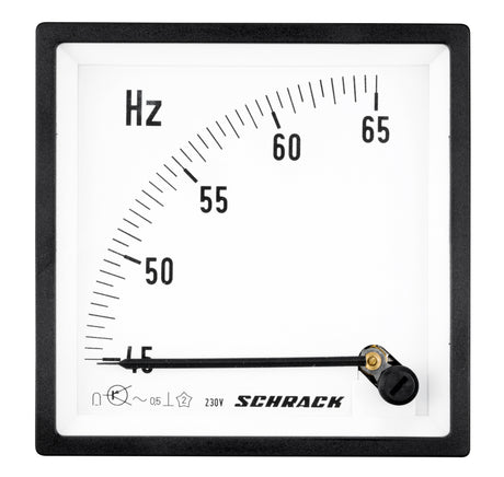 Foto: Zeigerfrequenzmesser, 96x96mm