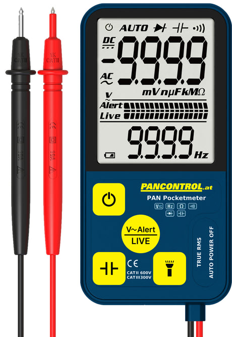 Taschen-Multimeter 300V CAT III True RMS