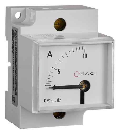 SACI EC5VR 45x52,5 Amperemeter direkt, Reiheneinbau 0-10A