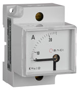 SACI EC5VR 45x52,5 Amperemeter direkt, Reiheneinbau 0-25A